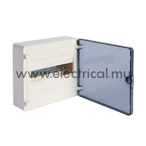 Hager Surface Mounting Enclosure (Transparent Door) - 36 Modules