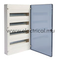 Hager Surface Mounting Enclosure (Transparent Door) - 36 Modules