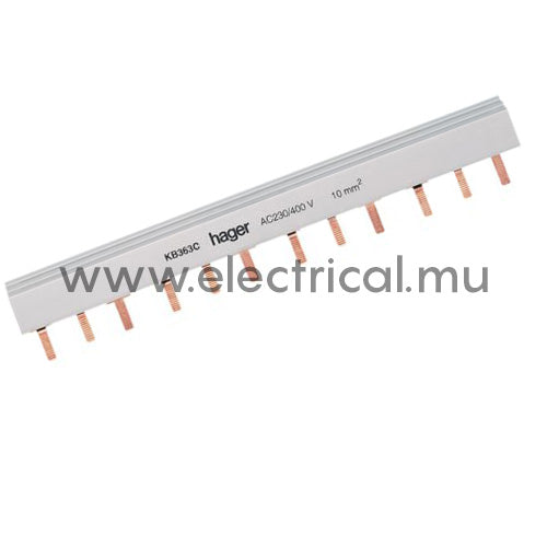 Hager Insulated Busbar 3P - 63A