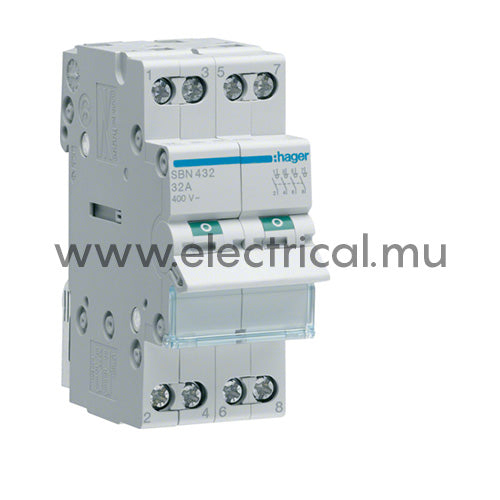 Hager Modular Switch 4P - 32A