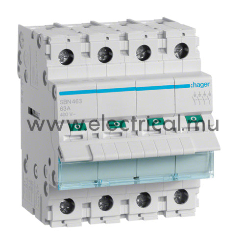 Hager Modular Switch 4P - 63A