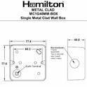 Hamilton Metalclad Back Boxes