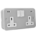 Hamilton Metalclad USB Sockets