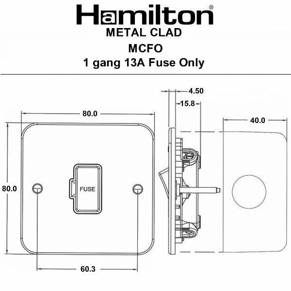 Hamilton Metalclad Connection Units