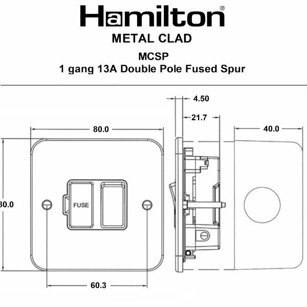 Hamilton Metalclad Connection Units