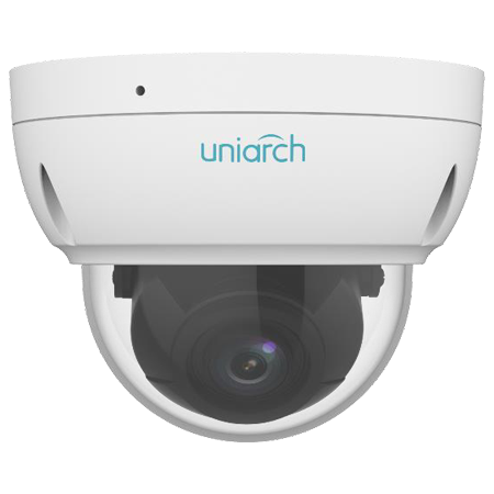 Uniarch 4MP Vandal-resistant Network IR VF Dome IP Camera