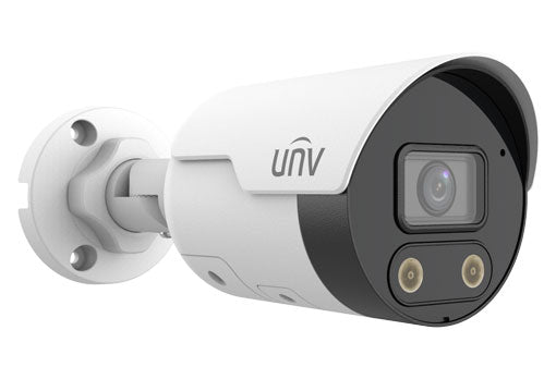 Uniview 8MP HD Intelligent Light and Audible Warning Fixed Bullet Network IP Camera