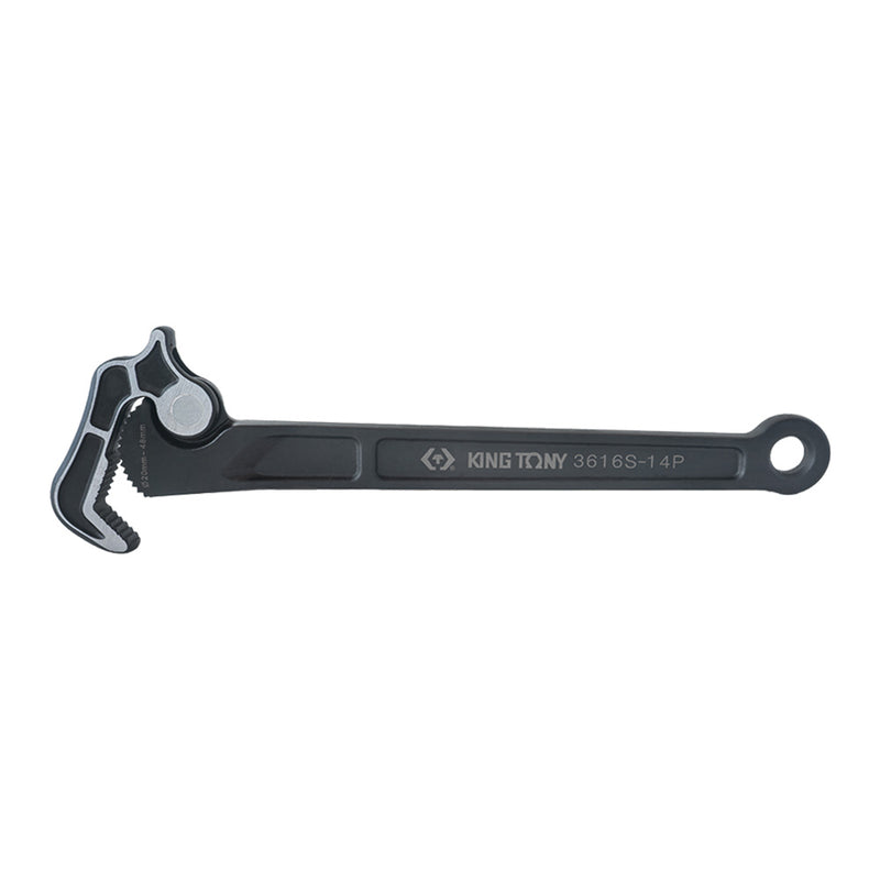 King Tony Rapid Pipe Wrench (12-28mm)