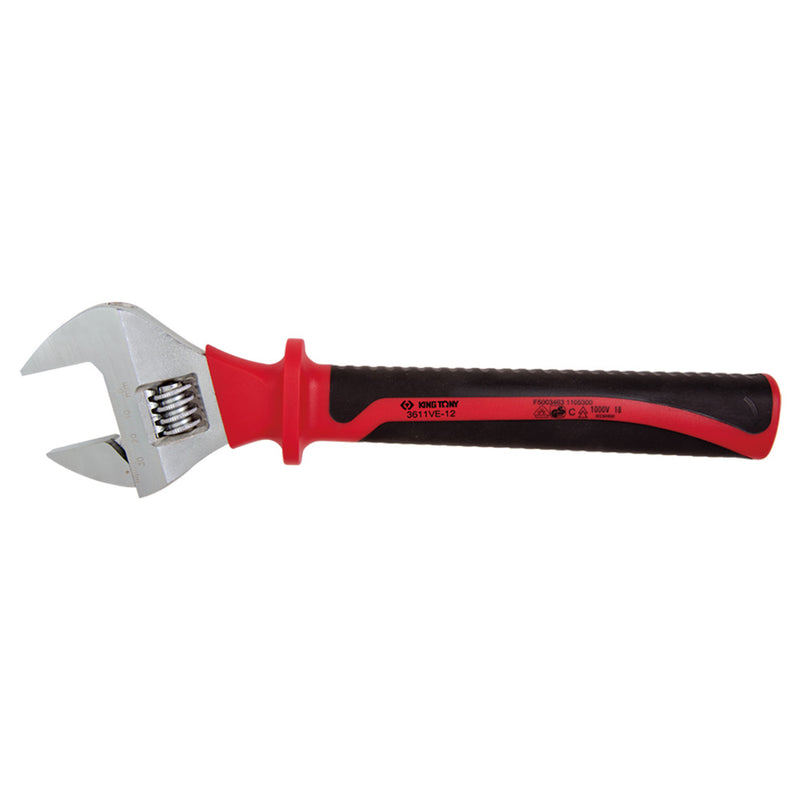 King Tony VDE Insulated Adjustable Wrench