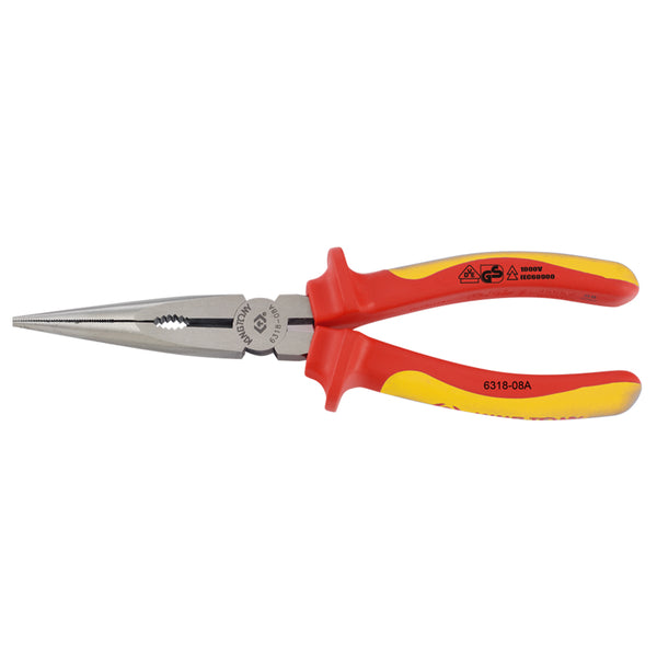 King Tony VDE Insulated Long Nose Pliers