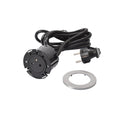Legrand Incara √ò60mm Surface Socket with 2P+E Plug and 2m Cord - Incara Disq 60