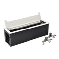 Legrand Incara Top Access Box 385mm for Recessed Storage of Safety Box or Power Strip (Choose between Metal, White and Black Finish)