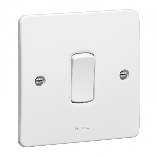 Legrand Synergy Switches - 1 Gang 1 Way 10a