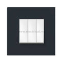 Legrand Arteor 2 Way Switch 10A  - 1 gang to 6 gang (complete with support frame and plate)