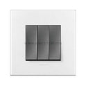 Legrand Arteor 2 Way Switch 10A  - 1 gang to 6 gang (complete with support frame and plate)
