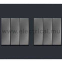 Legrand Arteor 2 Way Switch 10A  - 1 gang to 6 gang (complete with support frame and plate)