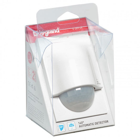 Legrand 140° motion sensor IP41 Surface Mounting PIR technology