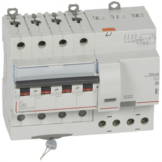 Legrand RCBO DX³ 6000 4P 30mA - 40A