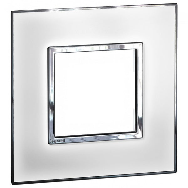Legrand Arteor Cover Plate Mirror White (2Mod)