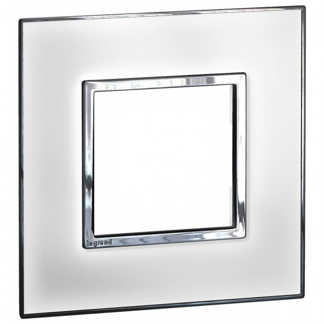 Legrand Arteor Cover Plate Mirror White (2Mod)
