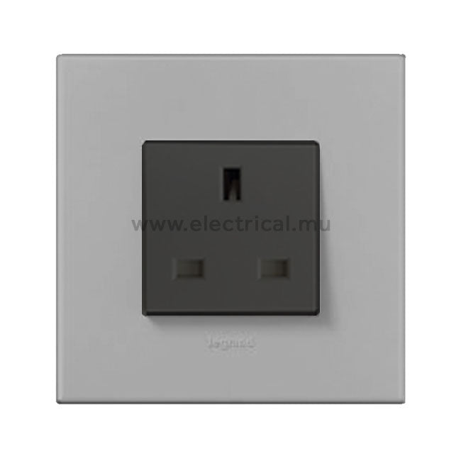 Legrand Arteor BS EN Sockets 13A - Single or Double (with support frame and plate)