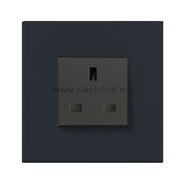 Legrand Arteor BS EN Sockets 13A - Single or Double (with support frame and plate)