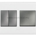 Legrand Arteor Intermediate Switch 10A - 1 Gang to 4 Gang (complete with support frame and plate)