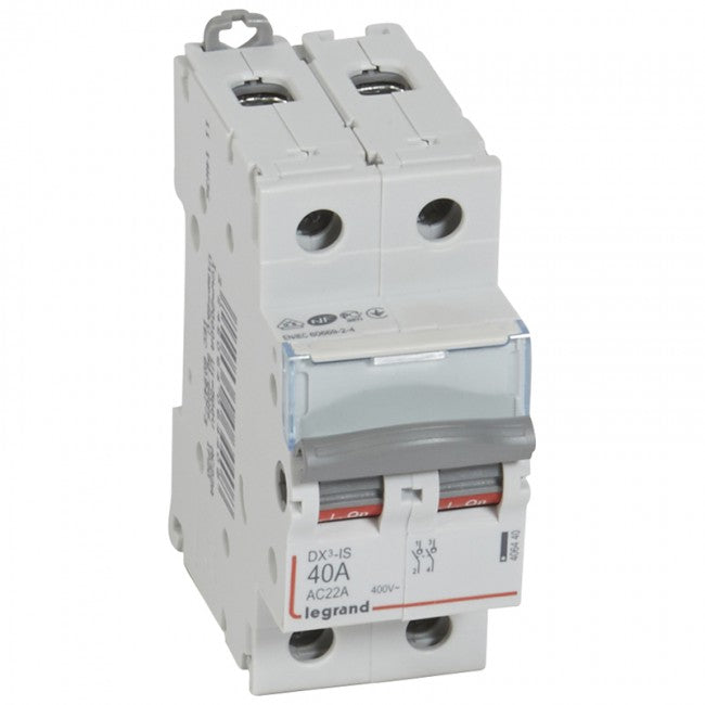 Legrand Isolators DX³ 2P - Choose from 32A | 40A | 63A | 100A