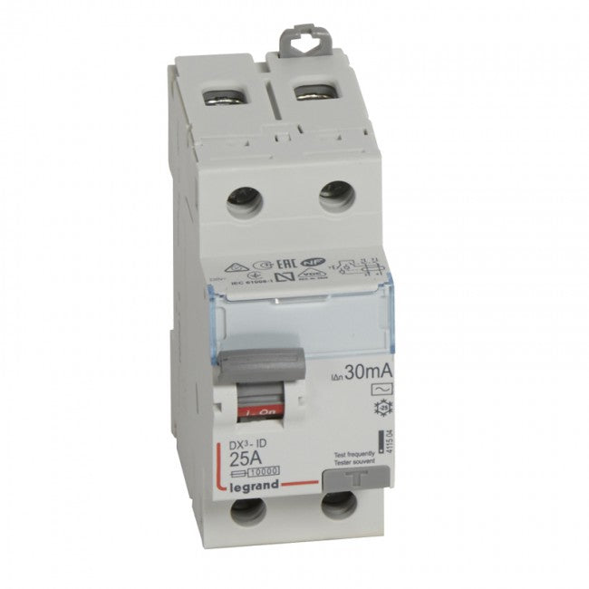 Legrand RCD DX³- ID 2P - AC Type - Choose from 25A | 40A | 63A