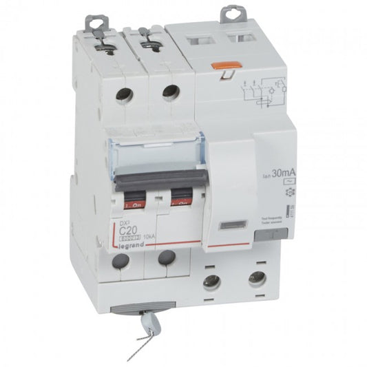 Legrand RCBO - DX³ 6000 30mA 2P - 20A