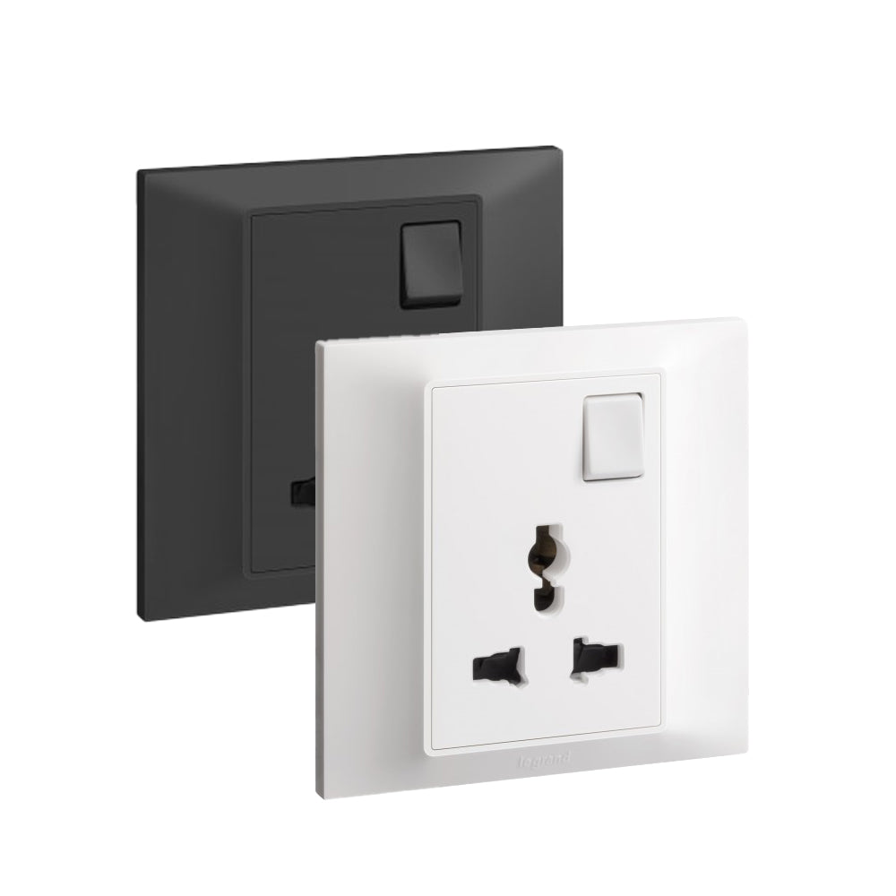 Legrand Belanko S Multistandard socket outlet - 1 gang | Electrical.mu