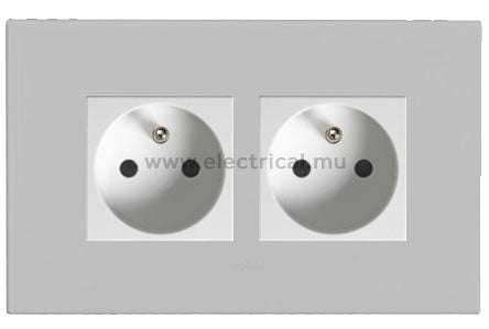 Legrand Arteor FR Sockets 16A - Single or Double (with support frame and plate)