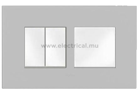Legrand Arteor 2 Way Switch 10A  - 1 gang to 6 gang (complete with support frame and plate)