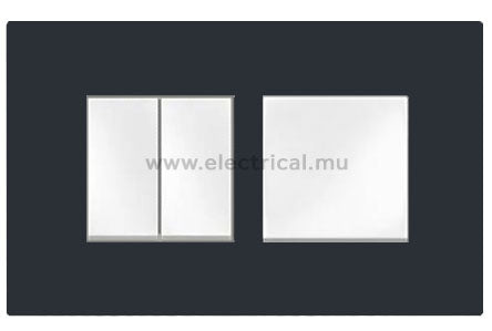 Legrand Arteor 2 Way Switch 10A  - 1 gang to 6 gang (complete with support frame and plate)