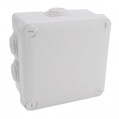 Legrand Plexo Boxes - IP55 - IK07 Square Boxes - Dim: 65 x 65 x 40 mm / 80 x 80 x 45 mm / 105 x 105 x 55 mm / 155 x 110 x 74 mm