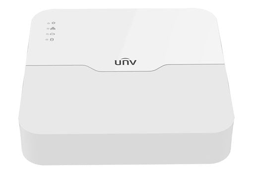 Uniview 4-ch 1-SATA Ultra 265/H.265/H.264 Nework Video Recorder NVR