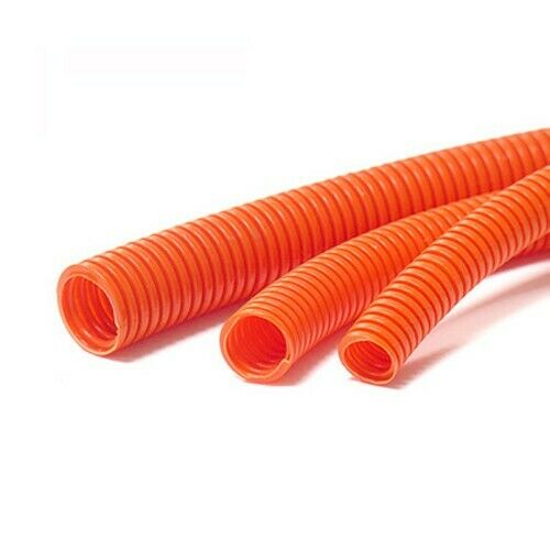 Polyflex Pliable Corrugated Conduit (Orange) - 50M