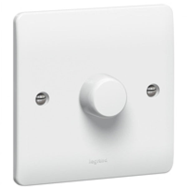 Legrand Synergy Push ON/OFF Rotary Dimmer 1 way (1000W)