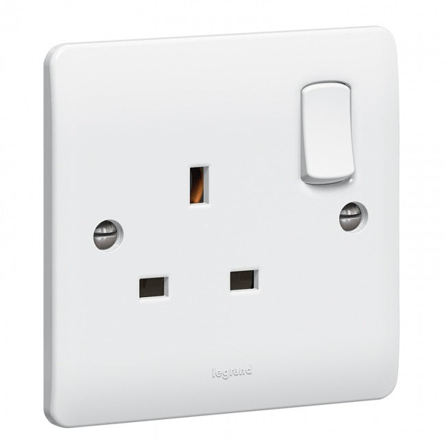 Legrand Synergy Socket Outlet 13A 1 gang Switched