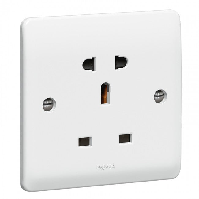 Legrand Synergy Socket outlet UK/Euro-US Standard 1 Gang