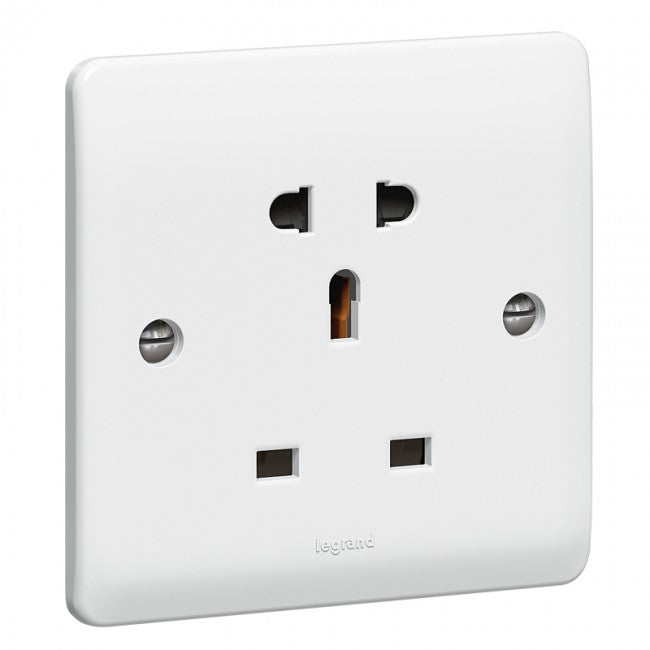Legrand Synergy Combined Socket 13A (BS / Euro / US)
