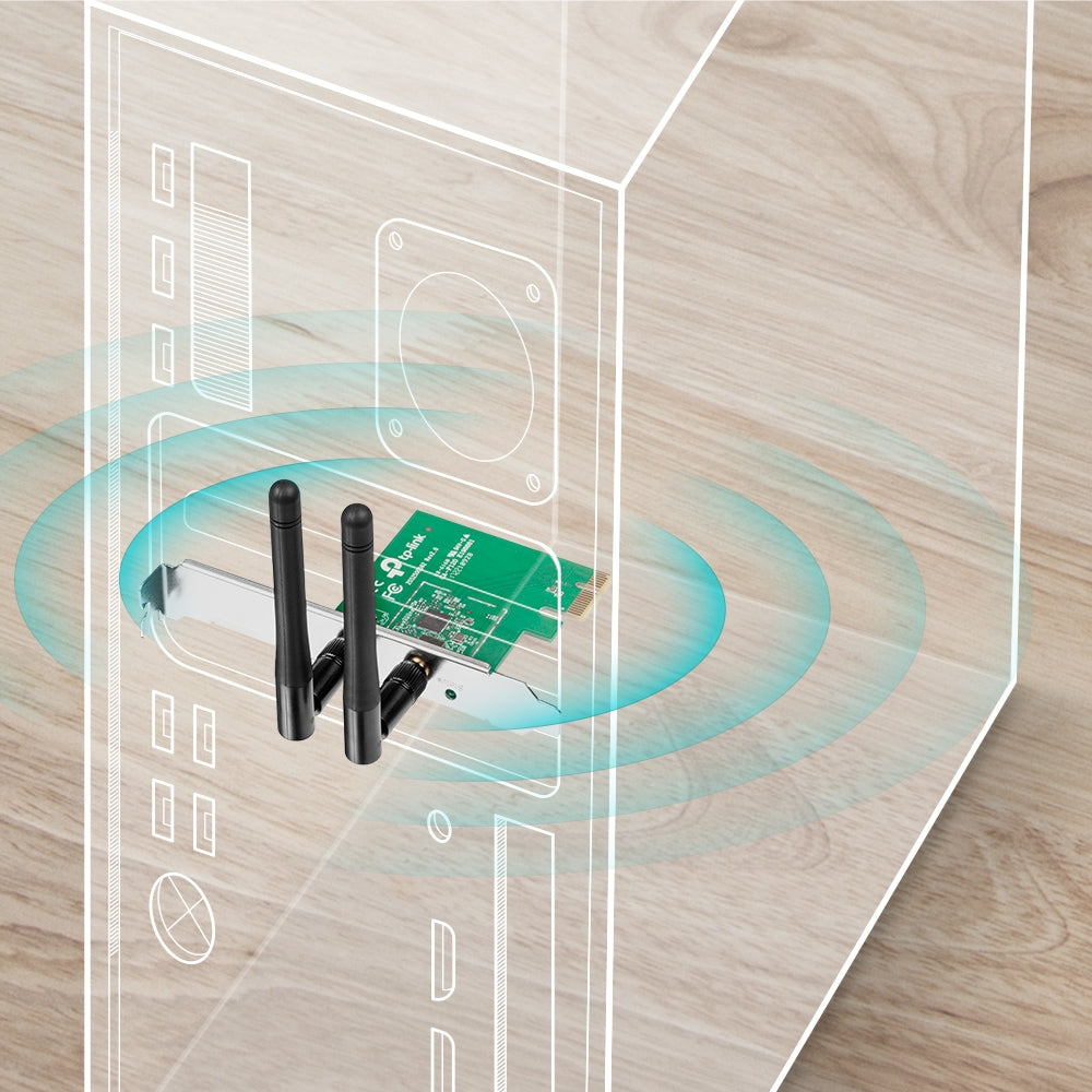 TP-Link 300Mbps Wireless N PCI Express Adapter