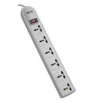 Tripp Lite 230V 6-Universal Outlet Surge Protector