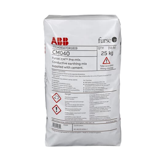 ABB Fursecem Premix Conductive with cement Earth Compound (25kg)