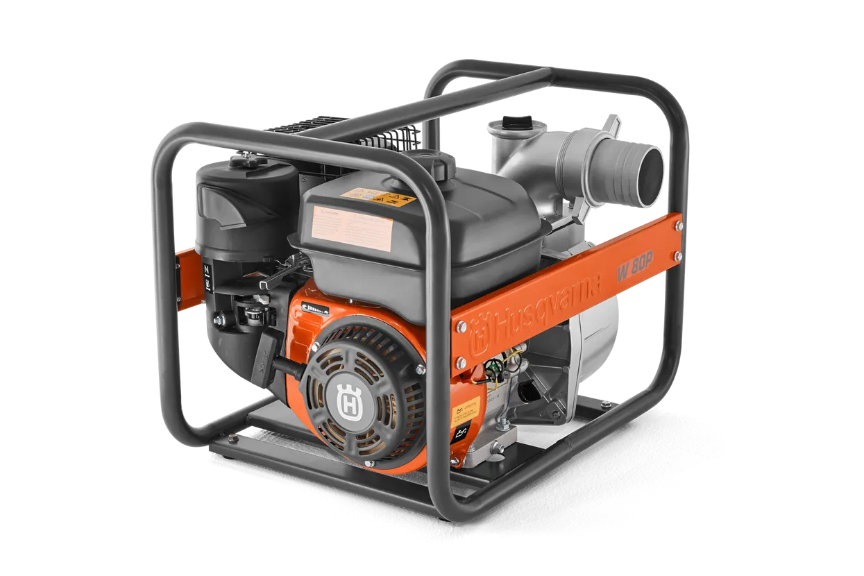 HUSQVARNA Water Pump - 54000 Lts/h (80mm Outlet/Inlet)