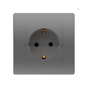Hager Muse German Socket 16A (Single)
