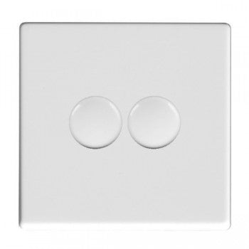 Hartland CFX Colours LED Trailing/Leading Edge Push On/OFF Rotary 2 Way Switching Dimmers