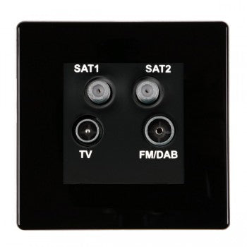 Hartland CFX Colours Digital Television Sockets (DAB Compatible)