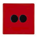 Hartland CFX Colours Resistive Leading Edge Push On/Off Rotary 2 Way Switching Dimmers