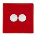 Hartland CFX Colours Resistive Leading Edge Push On/Off Rotary 2 Way Switching Dimmers